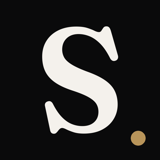 S monogram dark
